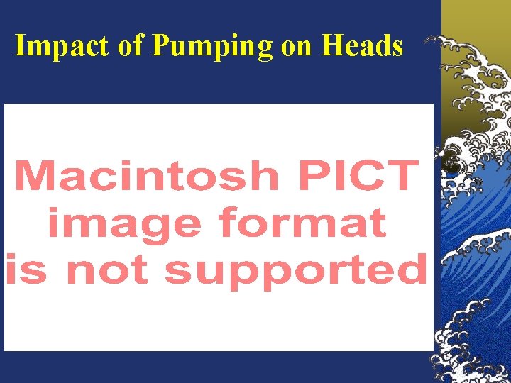 Impact of Pumping on Heads 