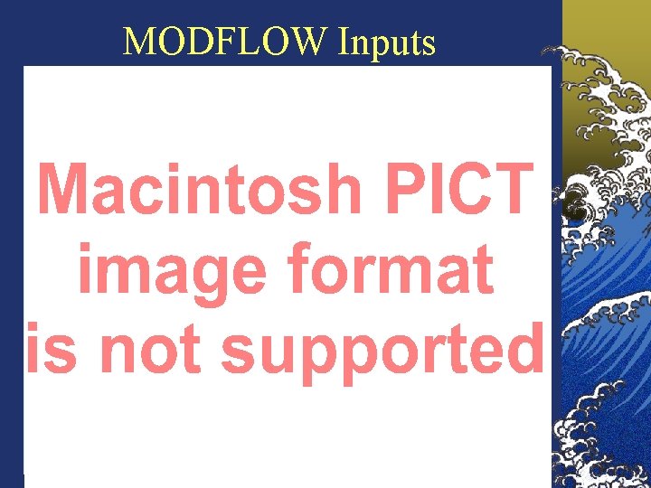 MODFLOW Inputs 