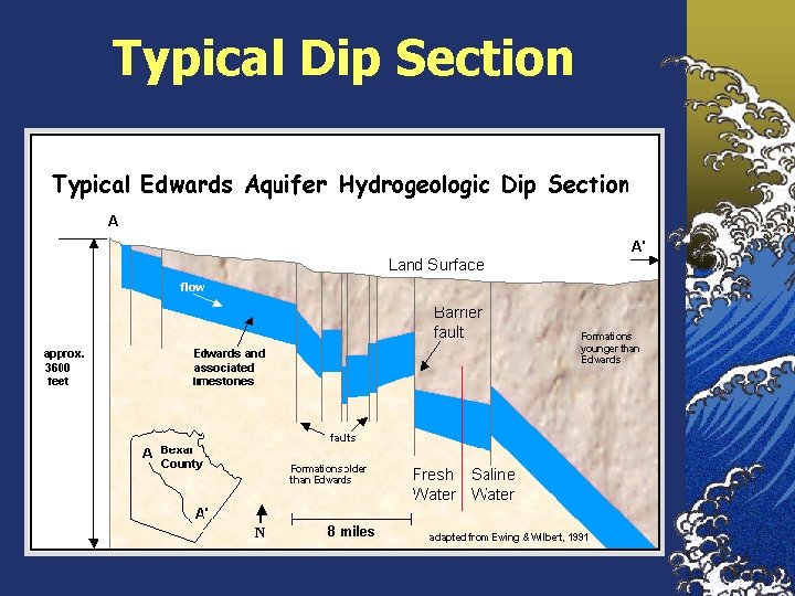 Typical Dip Section 