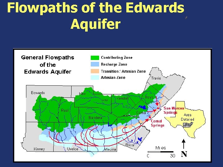 Flowpaths of the Edwards Aquifer 