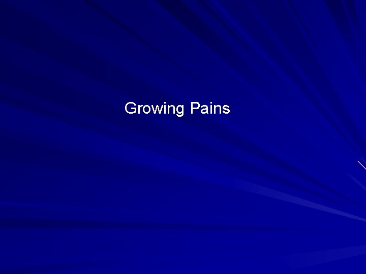 Growing Pains 