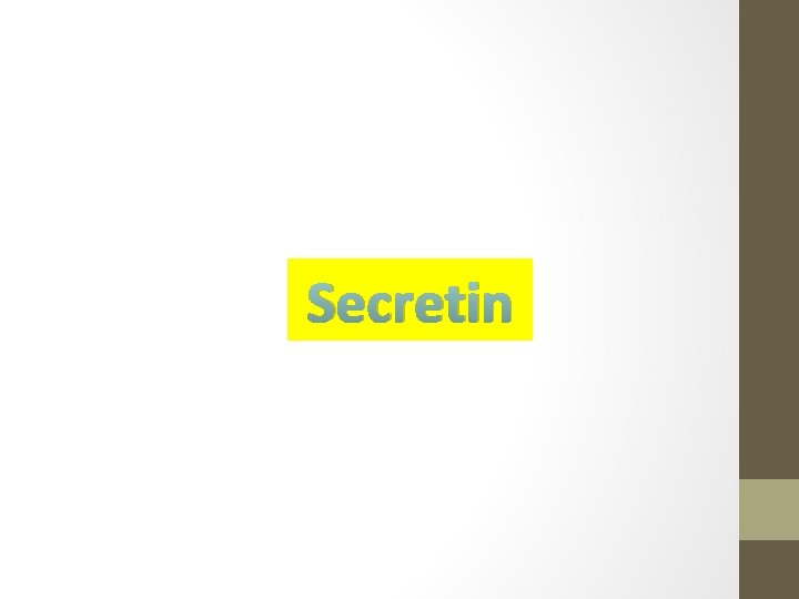 Secretin 