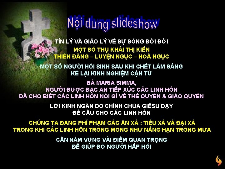 TÍN LÝ VÀ GIÁO LÝ VỀ SỰ SỐNG ĐỜI MỘT SỐ THỤ KHẢI THỊ