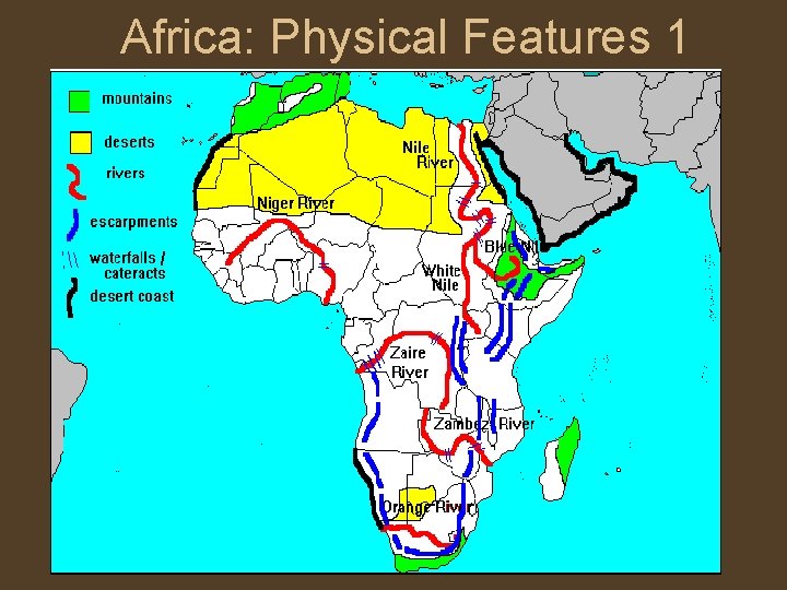 Africa: Physical Features 1 