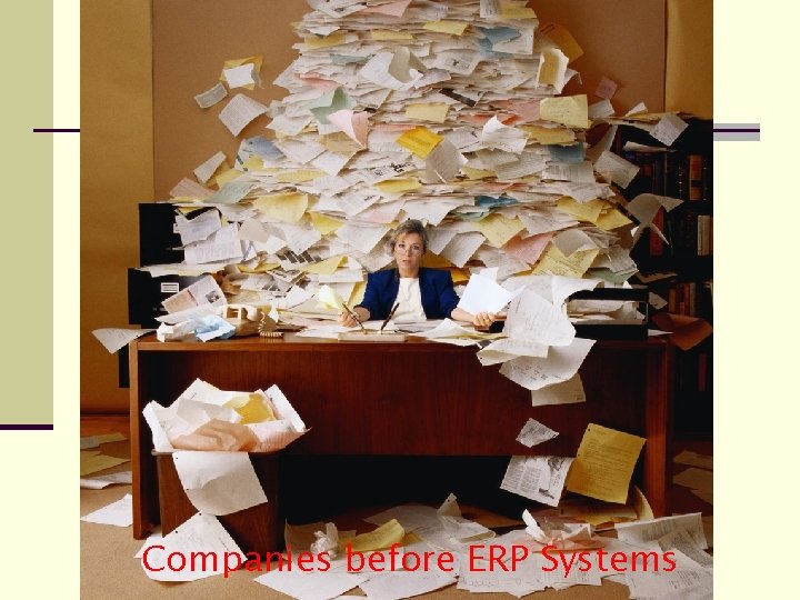 Companies before ERP Systems 