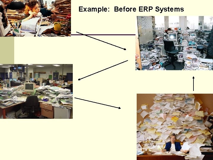 Example: Before ERP Systems 