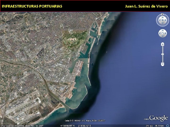 INFRAESTRUCTURAS PORTUARIAS Juan L. Suárez de Vivero 