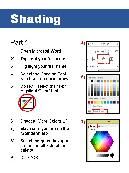 Shading BIS 101 Spring 2018 Shading Part 1