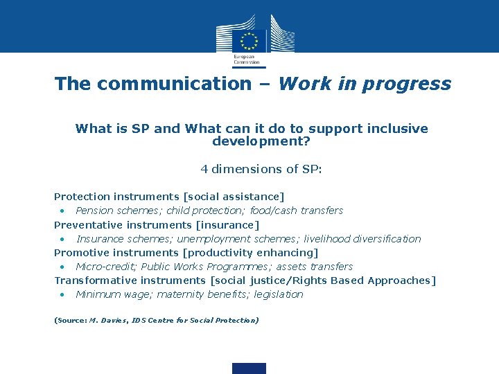 The communication – Work in progress What is SP and What can it do