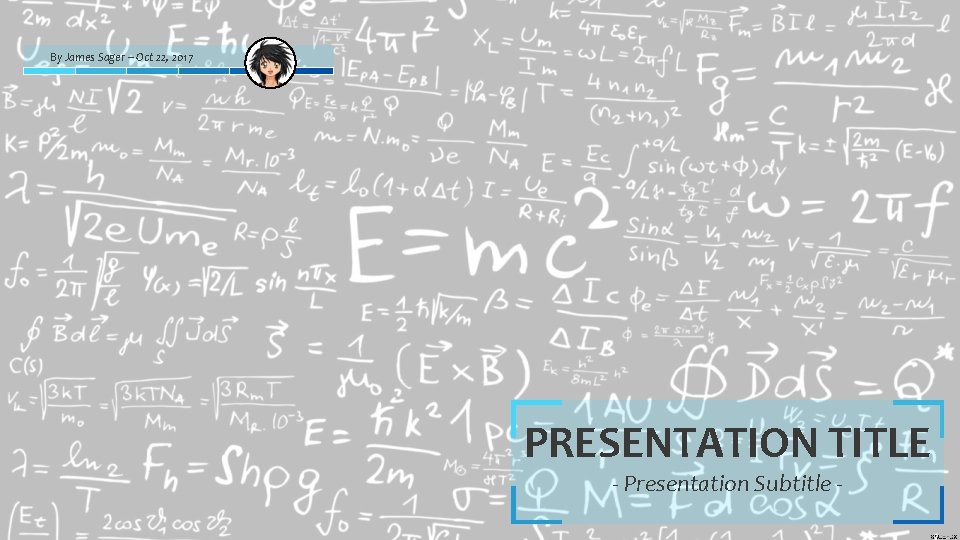 By James Sager – Oct 22, 2017 PRESENTATION TITLE - Presentation Subtitle - 