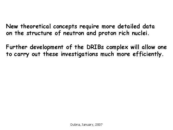 New theoretical concepts require more detailed data on the structure of neutron and proton