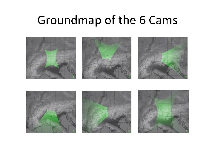 Groundmap of the 6 Cams 