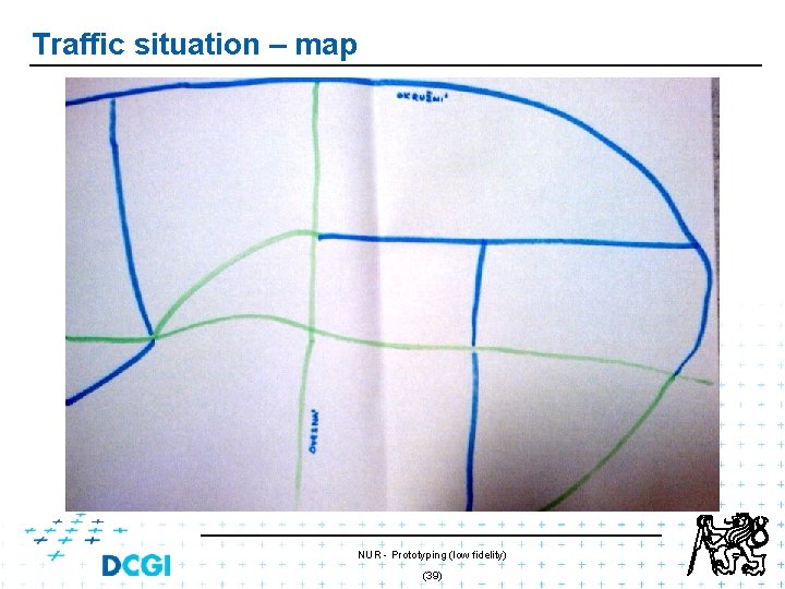 Traffic situation – map NUR - Prototyping (low fidelity) (39) Traffic situation – map NUR - Prototyping (low fidelity) (39)