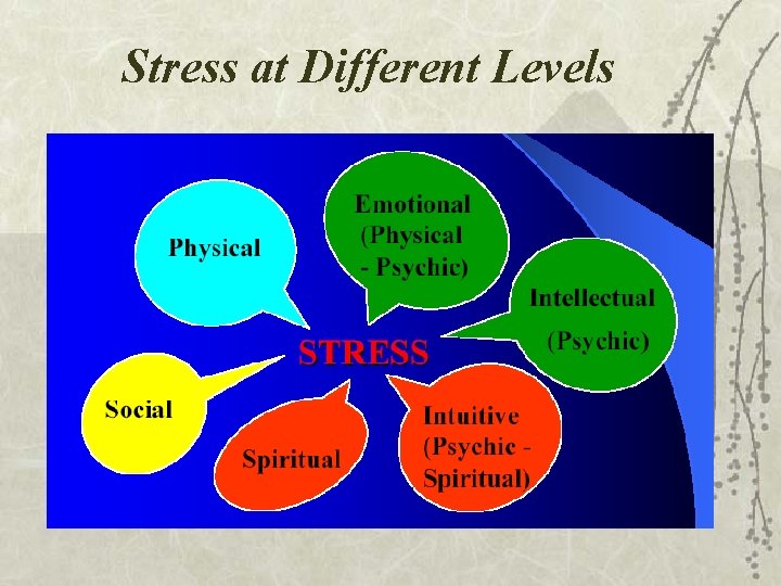 Stress at Different Levels 