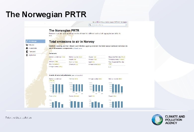 The Norwegian PRTR 