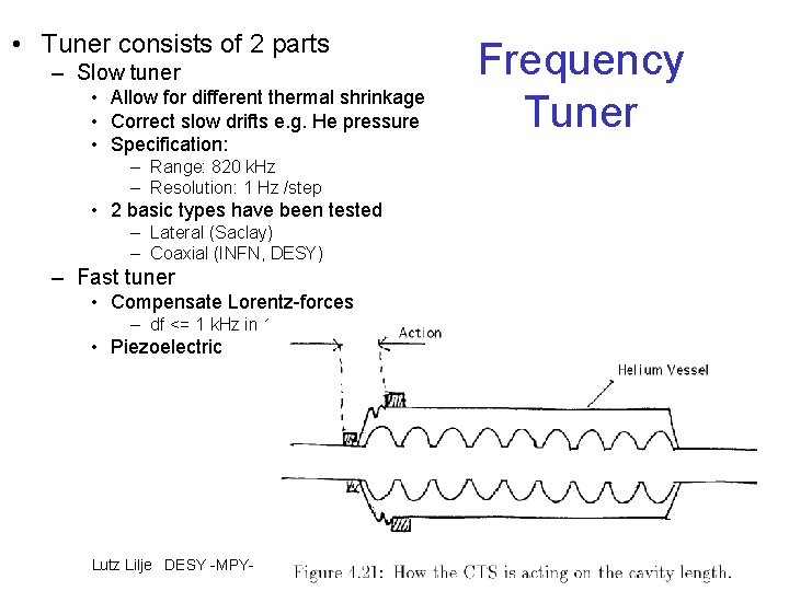 • Tuner consists of 2 parts – Slow tuner • Allow for different • Tuner consists of 2 parts – Slow tuner • Allow for different
