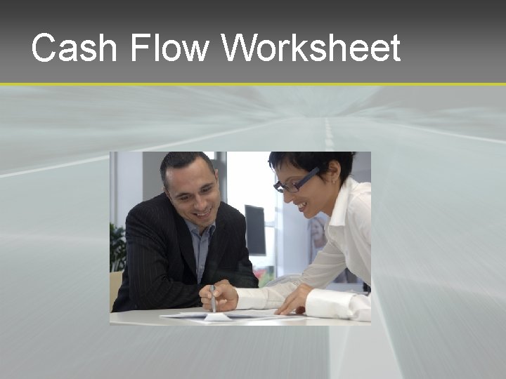 Cash Flow Worksheet 