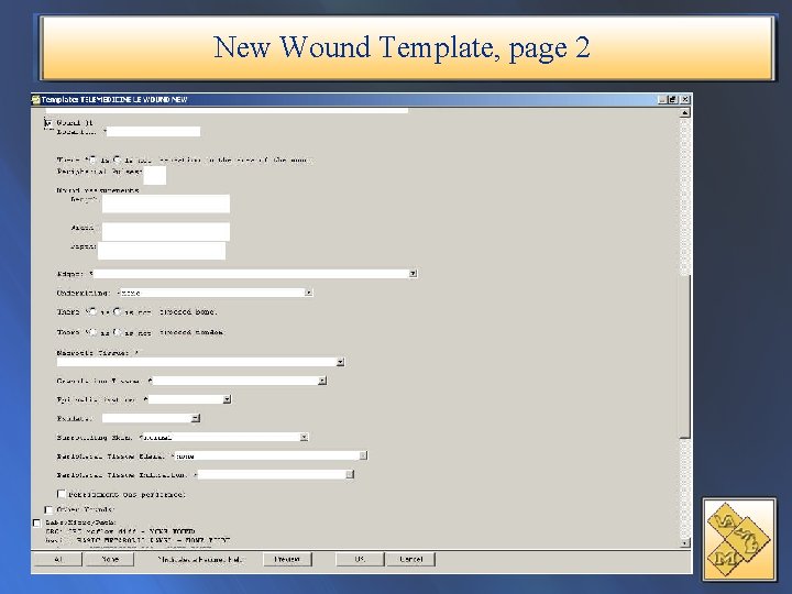 New Wound Template, page 2 