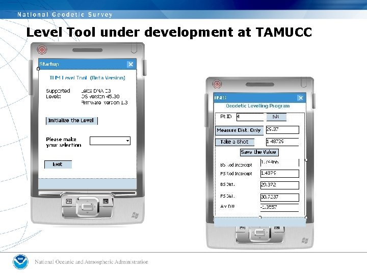Level Tool under development at TAMUCC Level Tool under development at TAMUCC