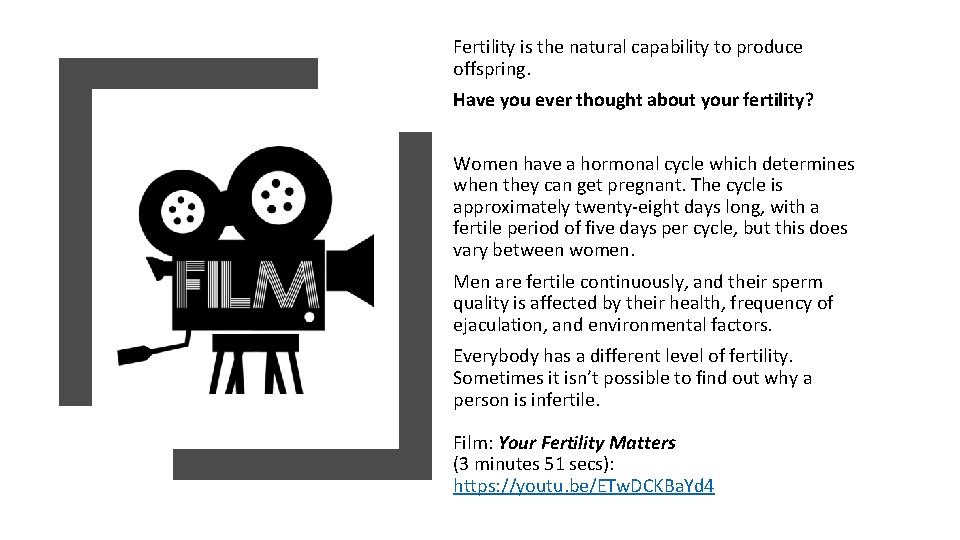 Fertility is the natural capability to produce offspring. Have you ever thought about your