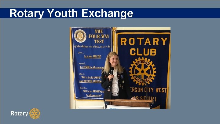 Rotary Youth Exchange 