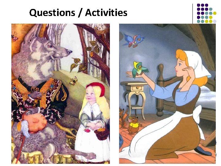 Warming up Questions / Activities W B T R 