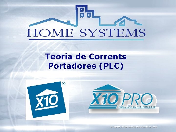 Teoria de Corrents Portadores (PLC) 