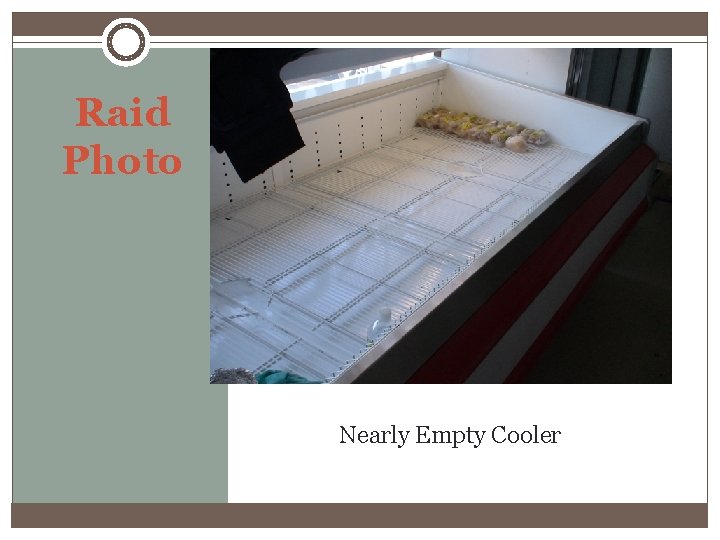 Raid Photo Nearly Empty Cooler 