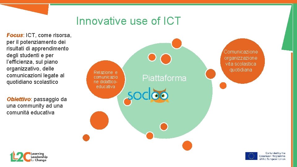 Innovative use of ICT Focus: ICT, come risorsa, per il potenziamento dei risultati di