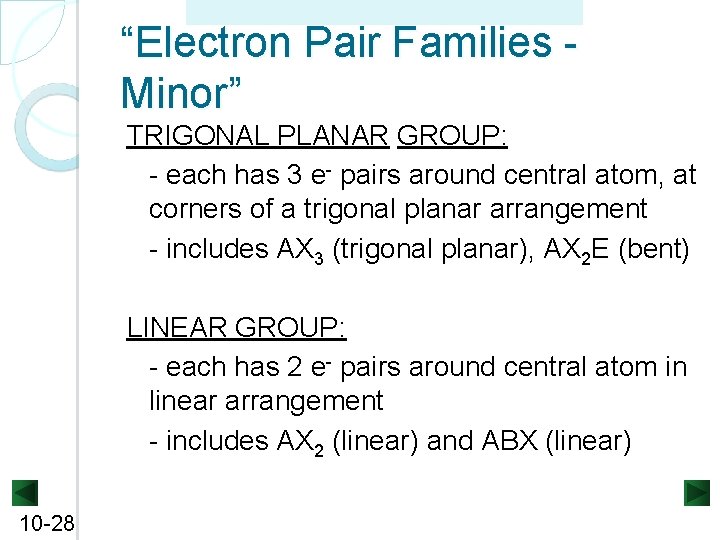 Copyright ©The Mc. Graw-Hill Companies, Inc. Permission required for reproduction or display. “Electron Pair Copyright ©The Mc. Graw-Hill Companies, Inc. Permission required for reproduction or display. “Electron Pair