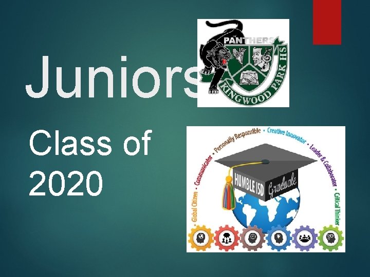 Juniors Class of 2020 