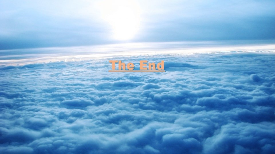 The End 
