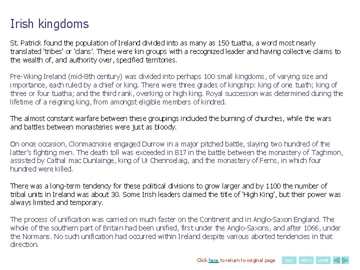 Irish kingdoms St. Patrick found the population of Ireland divided into as many as
