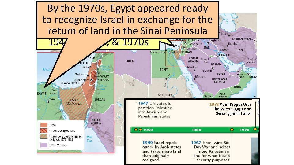 Since By the its 1970 s, creation Egypt in 1947, appeared ready Israel to