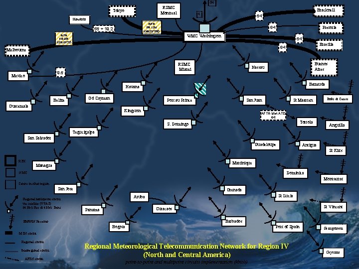 64 RSMC Montreal Tokyo Bracknell 4 64 Honolulu IMTN FR 1. 5 M (CIR: