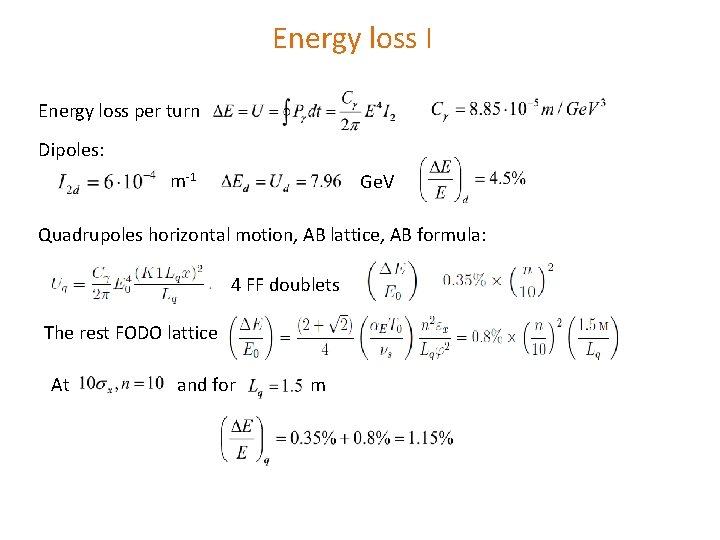Sr Power Loss In The Fccee Quadrupoles Preliminary
