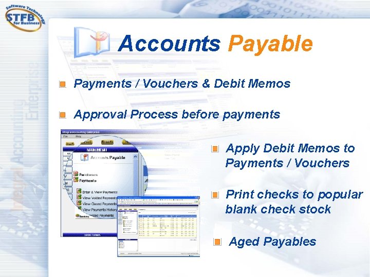 Accounts Payable Payments / Vouchers & Debit Memos Approval Process before payments Apply Debit