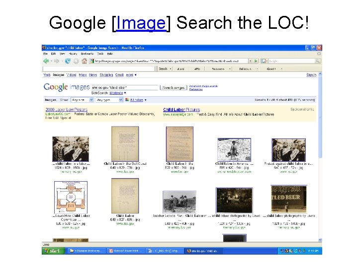 Google [Image] Search the LOC! 