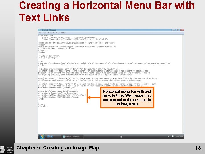 Creating a Horizontal Menu Bar with Text Links Horizontal menu bar with text links Creating a Horizontal Menu Bar with Text Links Horizontal menu bar with text links