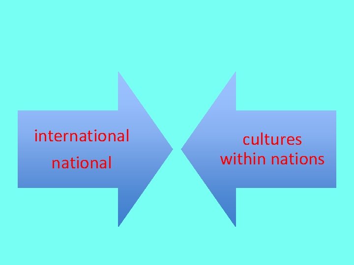 international cultures within nations 