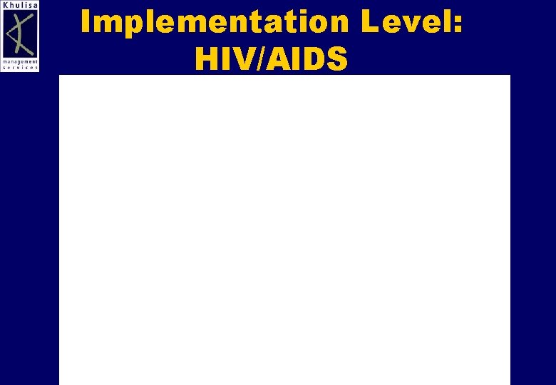 Implementation Level: HIV/AIDS 27 