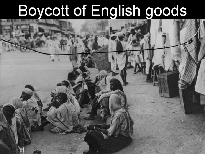 Boycott of English goods 