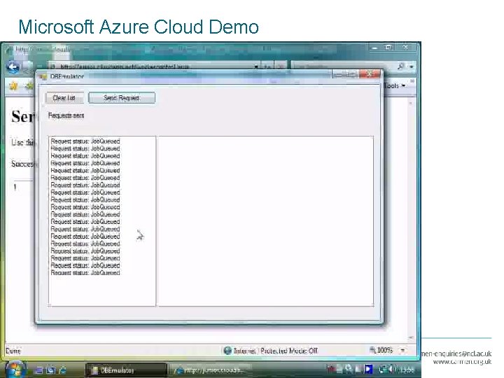 Microsoft Azure Cloud Demo 