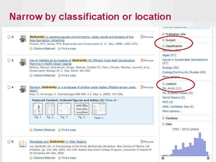 Narrow by classification or location 