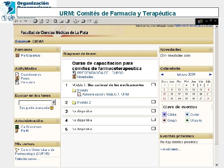 URM: Comités de Farmacia y Terapéutica 