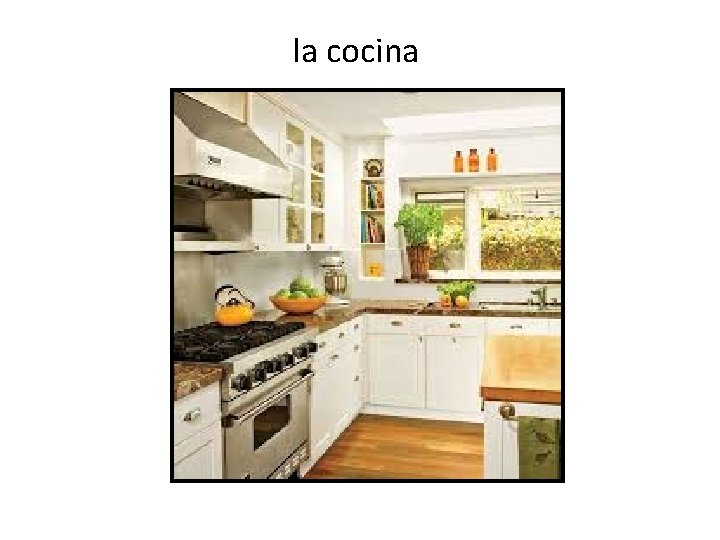 la cocina 