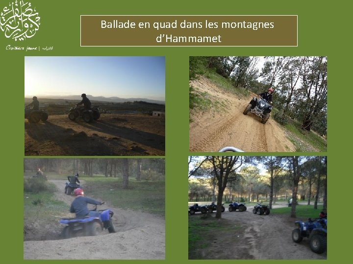 Ballade en quad dans les montagnes d’Hammamet 