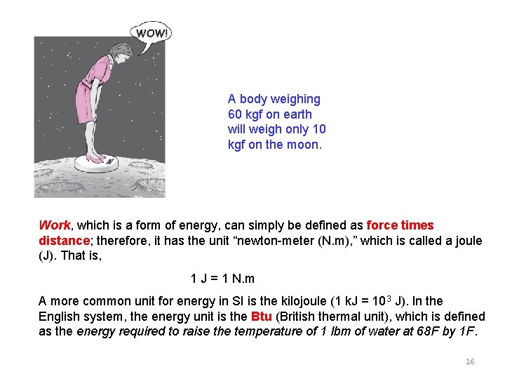 A body weighing 60 kgf on earth will weigh only 10 kgf on the