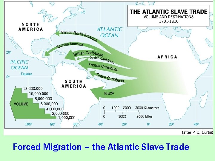 Forced Migration – the Atlantic Slave Trade 