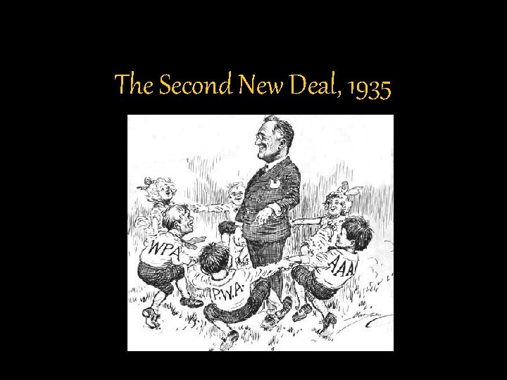 The Second New Deal, 1935 